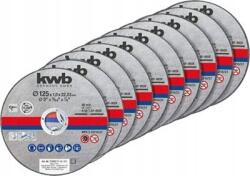 Einhell kwb 712022 Vágótárcsa készlet 125 mm 10 db Fém (49712022) (49712022)