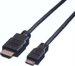 Valueline HDMI Csatlakozókábel HDMI-A dugó, HDMI mini C dugó 2.00 m Fekete 11.99. 5580 Standard HDMI HDMI kábel (JAB-1145051) (JAB-1145051)
