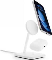 Twelve South indukciós akkutöltő Twelve South HiRise 2 Deluxe 2-in-1 Qi2 TS-24214 Fehér (TWSOTS24214 [25467605]) (TWSOTS24214 [25467605])