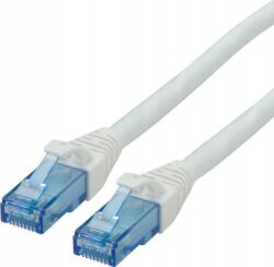 Roline 21.15. 2768 RJ45 Hálózati kábel, patchkábel CAT 6A U/UTP 15.00 m Fehér Árnyékolatlan, Halogénmentes, Lángálló 1 db ( )