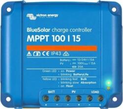 Victron Energy SCC010015200R Napelem töltésszabályozó MPPT 12 V, 24 V 15 A (SCC010015200R) (SCC010015200R)