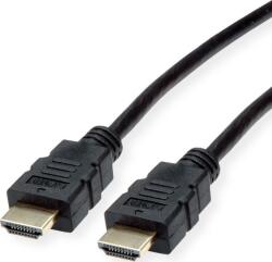 Roline HDMI Csatlakozókábel HDMI-A dugó, HDMI-A dugó 5.00 m Fekete 11.04. 5934 Standard HDMI HDMI kábel (JAB-6013614) (JAB-6013614)