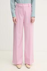 Weekend Max Mara pantaloni de lana PPYA-SPD0O8_40X (2515131041600)