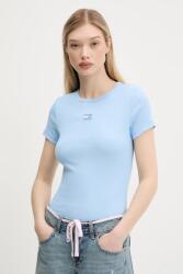 Tommy Jeans tricou pentru femei din bumbac cu elastan PPYH-TSD1T7_50A (DW0DW17881)