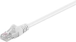 Goobay U/UTP CAT5e Patch kábel 10m - Fehér (68502) (68502)