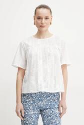 Max Mara bluza din bumbac PPYA-TSD0ZE_00A (2515941072600)