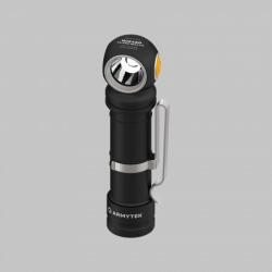 Armytek Wizard C2 Pro Max LR White LED Kézilámpa Övcsíptetővel, Tokkal Akkuról üzemeltetett 3870 lm 151 g (F06702C) (F06702C)