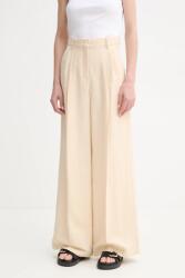 Weekend Max Mara pantaloni din amestec de in PPYA-SPD0OR_08X (2515131132600)