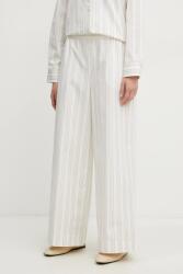 MM by Max Mara pantaloni de bumbac PPYA-SPD0P2_01X (2516131028600)