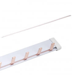 OMU System BB063-1P-I-100 Fázissín 63A tüskés 1 pólusú 10mm2 54 modul 1000mm szigetelt (BB063-1P-I-100)