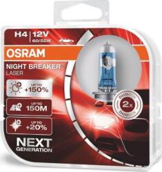 OSRAM 64193NL-HCB Halogén fényforrás Night Breaker® Laser Next Generation H4 60/55 W 12 V (64193NL) (64193NL)