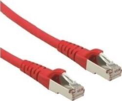Roline 21.15. 2817 RJ45 Hálózati kábel, patchkábel CAT 6A S/FTP 10.00 m Piros (átlátszó) Kettős árnyékolás, Halogénmentes, Lángálló 1 db (JAB-3372837) (JAB-3372837)