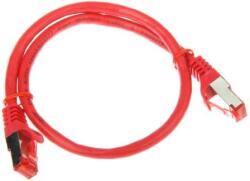 Telegärtner 100008464 RJ45 Hálózati kábel, patchkábel CAT 6A S/FTP 3.00 m Piros Lángálló, Védővel, Lángálló, Halogénmentes, UL minősített 1 db (L00002A0114) (L00002A0114)