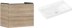 Hansgrohe Készlet szekrény Hansgrohe Xelu Q 54029700, mosdótál Hansgrohe Xelu Q 61025450
