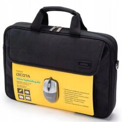 DICOTA Notebook táska Value Alkalmas: Max. : 39, 6 cm (15, 6) Fekete (D30805-RPET) (D30805-RPET)