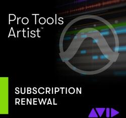 Avid ProTools Artist 1yr Sub RENEW (Digitális termék)