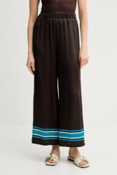 Luisa Spagnoli pantaloni de mătase PPYA-SPD0EO_98X (542106)