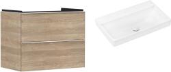 Hansgrohe Készlet szekrény Hansgrohe Xelu Q 54029700, mosdótál Hansgrohe Xelu Q 61021450
