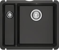 Franke KubusX kerámia mosogató 49x40 cm fekete 126.0738. 301 (1260738301)