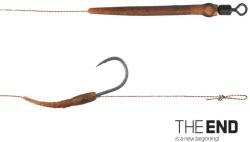 Delphin THE END Skin rig kötött horog / 2db 20cm/25lbs/6
