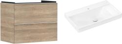 Hansgrohe Készlet szekrény Hansgrohe Xelu Q 54029700, mosdótál Hansgrohe Xelu Q 61024450