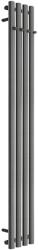 Oltens Stang fürdőszoba radiátor dekoratív 150x20.5 cm grafit 55020400 (55020400)