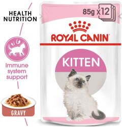 Royal Canin Kitten Instinctive Gravy tasak kiscicáknak lében 12 x 85 g