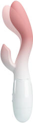 SESSO Vibrator Brighty Rabbit Roz/Alb Vibrator