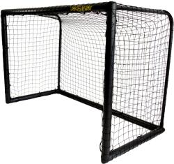 POWER SHOT Futballkapu 3, 7 x 2 m - BLACK EDITION fehér|fekete|sárga