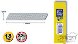 OLFA LBD-50 - 18mm-es sűrűbb szegmensű tördelhető penge (50 db/cs) (LBD-50)