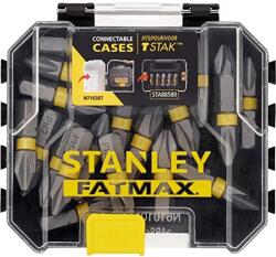 STANLEY FATMAX 20db 25mm impact ph2 bit - tstak caddy kompatibilis dobozban (STA88569-XJ)