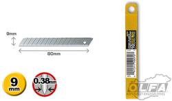 OLFA ASB-10 - 9mm-es standard tördelhető penge (10 db/cs) (ASB-10)