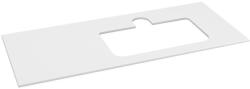 Sapho BRAHEA Rockstone pult, jobbos, 121x51, 5cm (30+90cm), matt fehér (BL121-0101-R) (BL121-0101-R)