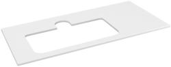 Sapho BRAHEA Rockstone pult, balos, 96, 6x51, 5cm, matt fehér (BT097-0101-L) (BT097-0101-L)