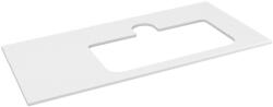 Sapho BRAHEA Rockstone pult, jobbos, 96, 6x51, 5cm, matt fehér (BT097-0101-R) (BT097-0101-R)