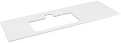 Sapho BRAHEA Rockstone pult, balos, 131, 6x51, 5cm, matt fehér (BT132-0101-L) (BT132-0101-L)
