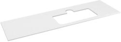 Sapho BRAHEA Rockstone pult, jobbos, 146, 6x51, 5cm, matt fehér (BT147-0101-R) (BT147-0101-R)
