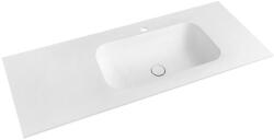 Sapho TREOS Rockstone pult, jobbos, 96, 6x51, 3cm, matt fehér (TS097-0101-R) (TS097-0101-R)