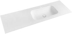 Sapho TREOS Rockstone pult, jobbos, 146, 6x51, 3cm, matt fehér (TS147-0101-R) (TS147-0101-R)