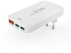 Hama 00201976 65W USB/USB-C fehér hálózati töltő (00201976) - haztartasibolt