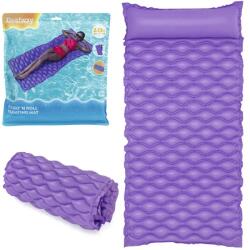 Bestway feltekerhető felfújható matrac 213x86 cm, türkiz, PVC (16536)