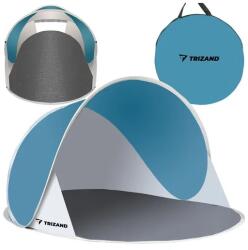 Trizand Összecsukható önfelálló strand sátor UV30 145×100×70 cm türkiz-szürke (00010179)