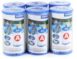Intex A típusú papírszűrőbetét szett, 6 db, 20 cm, 28603-28638 pumpához (29000 (6X1) 6 SZTUK)