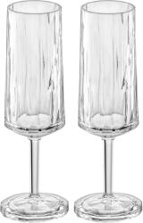 Koziol Super Glass Club pezsgőspoharak, 2 db