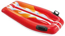 Intex Felfújható úszódeszka gyerekeknek, piros, fogantyúkkal, 112×62 cm (58165 RED)