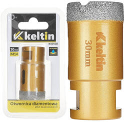 GEKO Keltin gyémánt körkivágó 30 mm, sarokcsiszolóra M14 menettel (K00508)