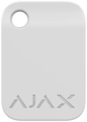 Ajax Tag érintésmentes beléptető kulcstartó tag - 13, 56 MHz Mifare DESFire - ISO 14443-A - 3 db - fehér (TAG-WHITE-3)