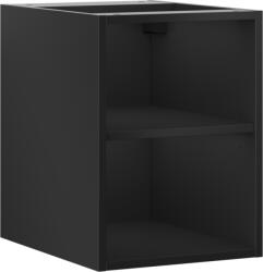 Mexen Box-A nyitott szekrény polccal 35 cm, fekete matt - 91AX2-0350-470-0-71 (91AX2-0350-470-0-71)