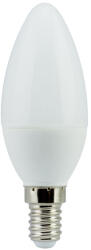 Landlite LED, E14, 4.9W, 470lm, 3000K, gyertya formájú fényforrás (LED-C37-4.9W/SXW)