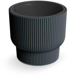 Prosperplast Milly Lr virágcserép, 30 cm - antracit (DBMLR300-S433)